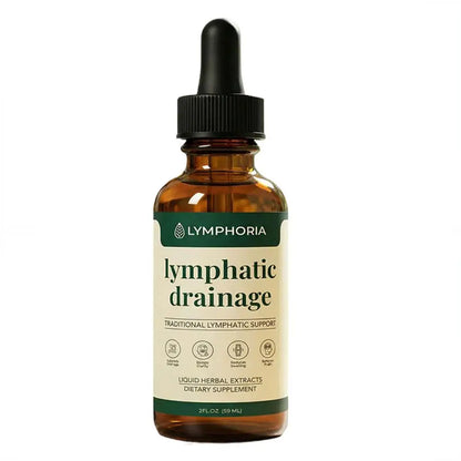 Lymphatic Drainage Liquid Drops - Immune & Lymph System Support Supplement Natural Herbal Blends Promotes Lymph Circulation & Re