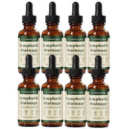 Lymphatic Drainage Liquid Drops - Immune & Lymph System Support Supplement Natural Herbal Blends Promotes Lymph Circulation & Re